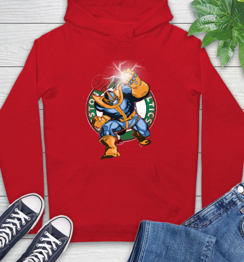 Boston Celtics NBA Basketball Thanos Avengers Infinity War Marvel Hoodie 10