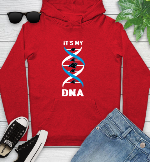 Carolina Panthers NFL Football It's My DNA Sports Youth Hoodie 12