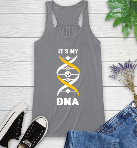 Pittsburgh Steelers NFL Football It's My DNA Sports Racerback Tank 4