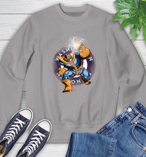 Washington Nationals MLB Baseball Thanos Avengers Infinity War Marvel Sweatshirt 5