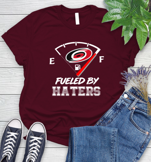 Carolina Hurricanes NHL Hockey Fueled By Haters Sports Women's T-Shirt 7