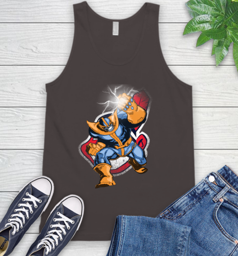 Cleveland Indians MLB Baseball Thanos Avengers Infinity War Marvel Tank Top 6