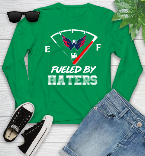 Washington Capitals NHL Hockey Fueled By Haters Sports Youth Long Sleeve - Image 8