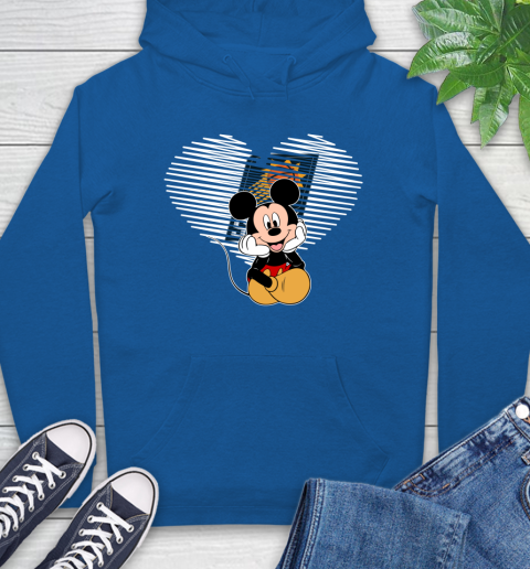 NBA Phoenix Suns The Heart Mickey Mouse Disney Basketball Hoodie 9