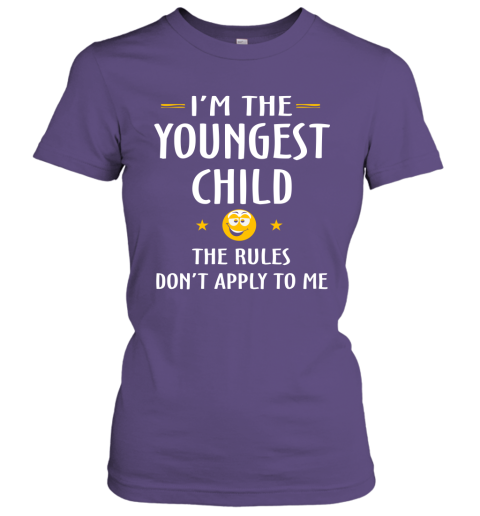 Youngest Child Shirt  Funny Gift For Youngest Child Women Tee