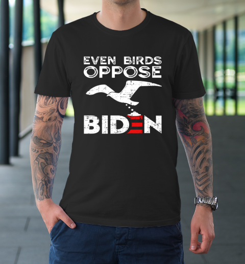 Even Birds Oppose Biden T-Shirt