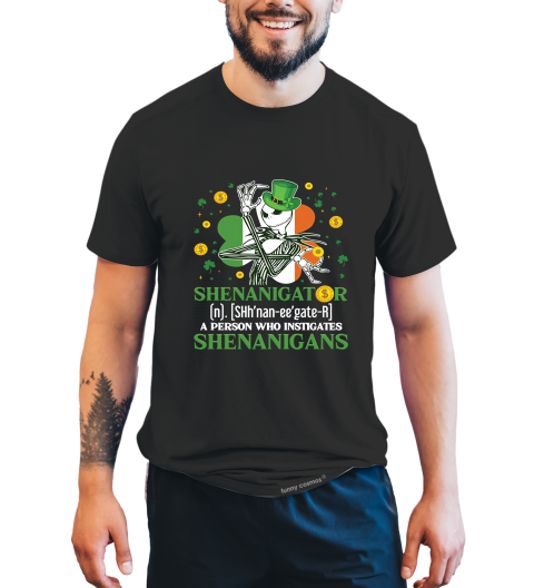 Nightmare Before Christmas T Shirt, Shenanigator Definition Tshirt, Jack Skellington T Shirt, St Patrick's Day Gifts
