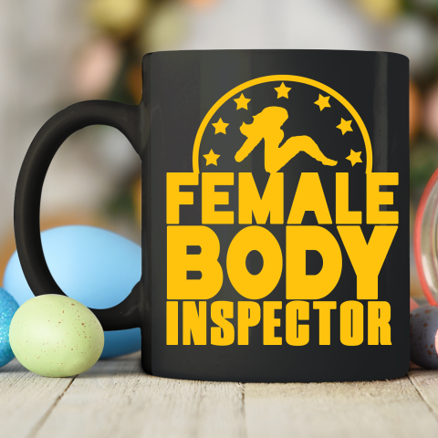 Female Body Inspector Cobra Kai Ceramic Mug 11oz 2