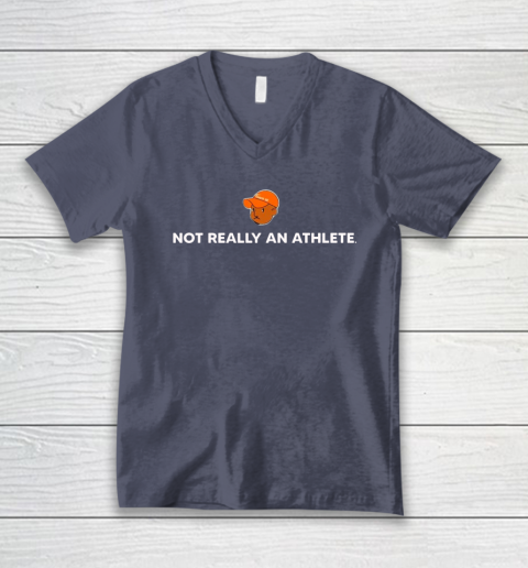 Not Really An Athlete V-Neck T-Shirt 6