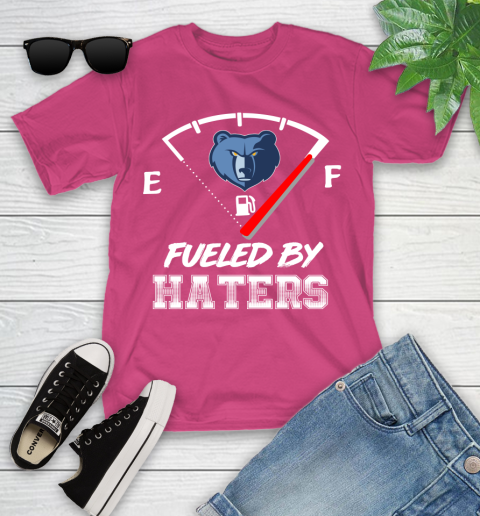 Memphis Grizzlies NBA Basketball Fueled By Haters Sports Youth T-Shirt 11