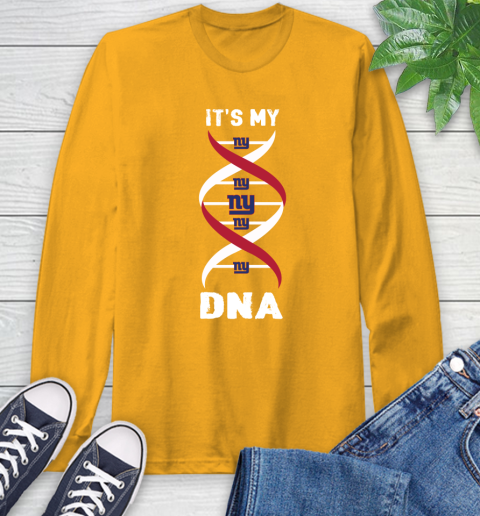 New York Jets NFL Football It's My DNA Sports (2) Long Sleeve T-Shirt 2