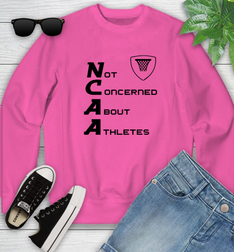 Not Concerned About Athletes Youth Sweatshirt 3