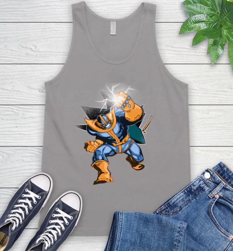 San Jose Sharks NHL Hockey Thanos Avengers Infinity War Marvel Tank Top 3