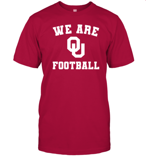 Sooners We Are OU Football T-Shirt