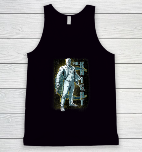 Marvel Moon Knight Mr Knight Batons and Crescent Moon Tank Top