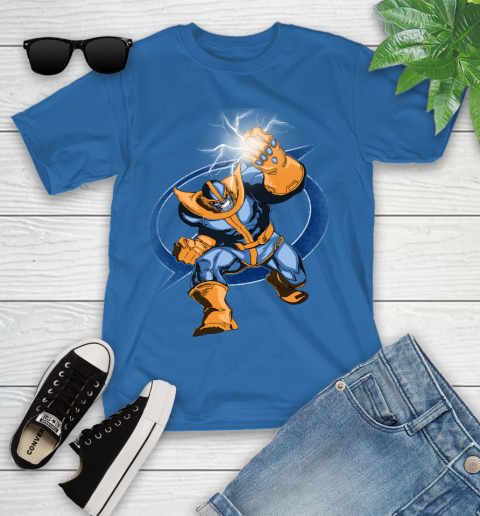 Tampa Bay Lightning NHL Hockey Thanos Avengers Infinity War Marvel Youth T-Shirt 12