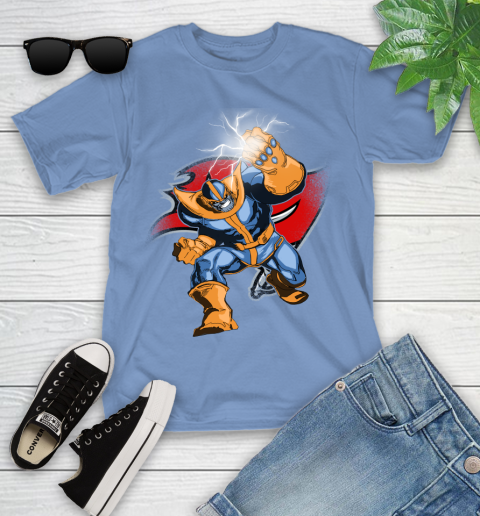 Tampa Bay Buccaneers NFL Football Thanos Avengers Infinity War Marvel Youth T-Shirt 15