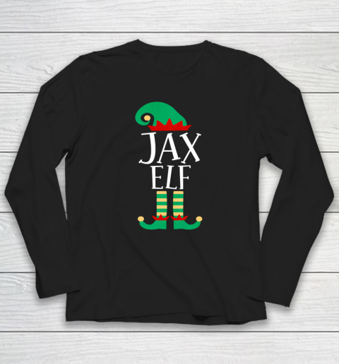 The Jax Elf Funny Family Matching Christmas Pajamas Long Sleeve T-Shirt