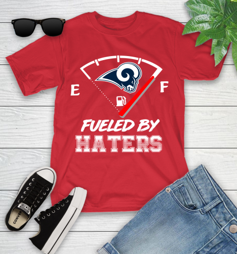 Los Angeles Rams NFL Football Fueled By Haters Sports Youth T-Shirt 13