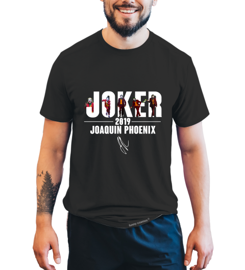 Joker T Shirt, Arthur Fleck The Comedian T Shirt, Joaquin Phoenix Tshirt, Halloween Gifts