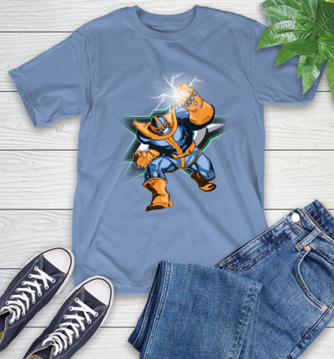 Dallas Stars NHL Hockey Thanos Avengers Infinity War Marvel T-Shirt 12