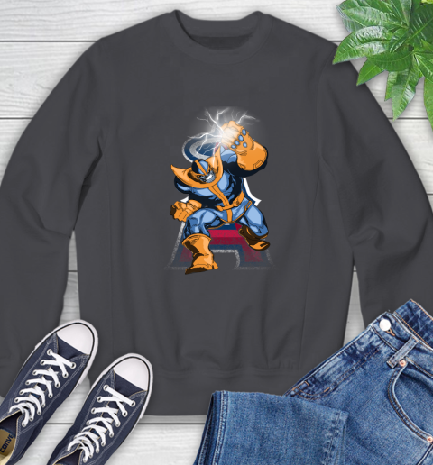 Los Angeles Angels MLB Baseball Thanos Avengers Infinity War Marvel Sweatshirt 6
