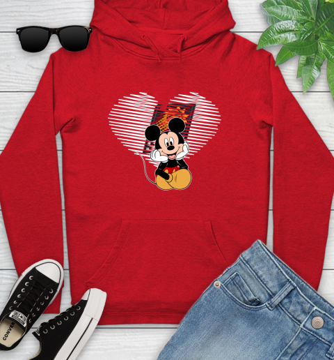NBA Phoenix Suns The Heart Mickey Mouse Disney Basketball Youth Hoodie 12