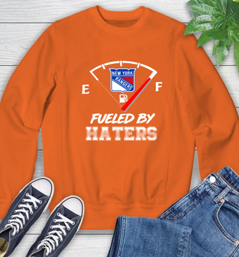 New York Rangers NHL Hockey Fueled By Haters Sports Sweatshirt 3