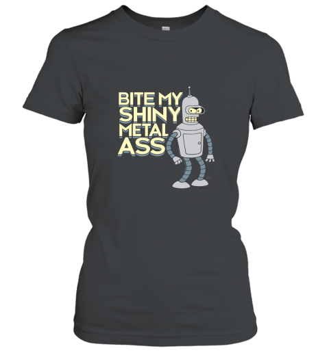 Futurama Bite My Shiny Metal Ass Women T-Shirt