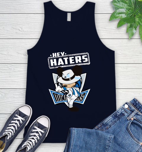 NBA Hey Haters Mickey Basketball Sports Dallas Mavericks Tank Top 2