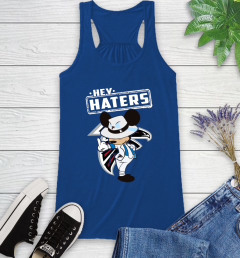 NFL Hey Haters Mickey Football Sports Atlanta Falcons Racerback Tank 8