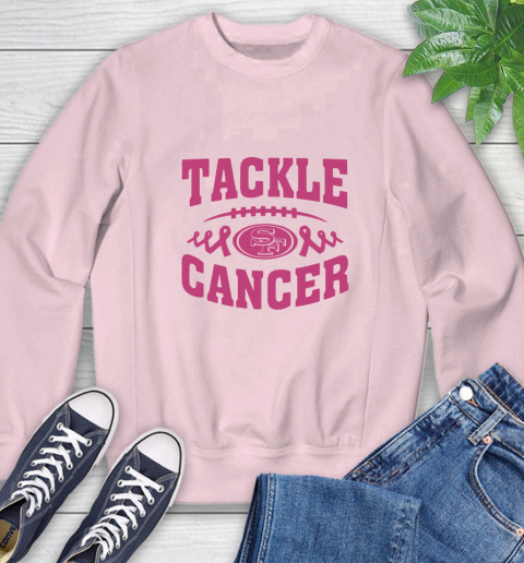 San Francisco 49ers Tackle Breast Cancer Sweatshirt 9