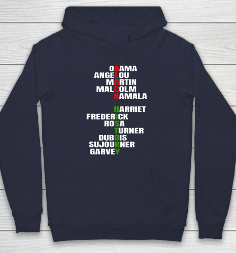 Obama Angelou Inspirational African Black History Month Hoodie 2