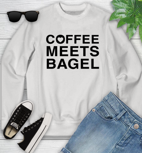 Coffee meets bagel Youth Sweatshirt