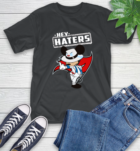 NFL Hey Haters Mickey Football Sports Tampa Bay Buccaneers T-Shirt