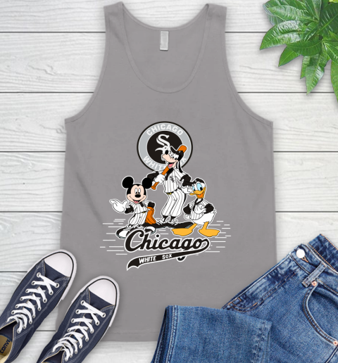 MLB Chicago White Sox Mickey Mouse Donald Duck Goofy Baseball T Shirt Tank Top 3