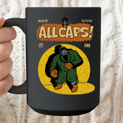 MF Doom Shirt  Madlib Doom Ceramic Mug 15oz