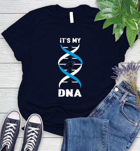 Carolina Panthers NFL Football It's My DNA Sports Women's T-Shirt 2