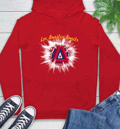 Los Angeles Angels MLB Baseball Adoring Fan Rip Sports Hoodie 10