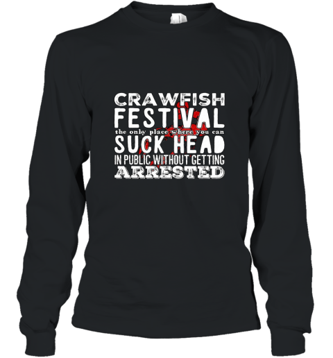 Funny Crawfish boil festival T shirt Long Sleeve