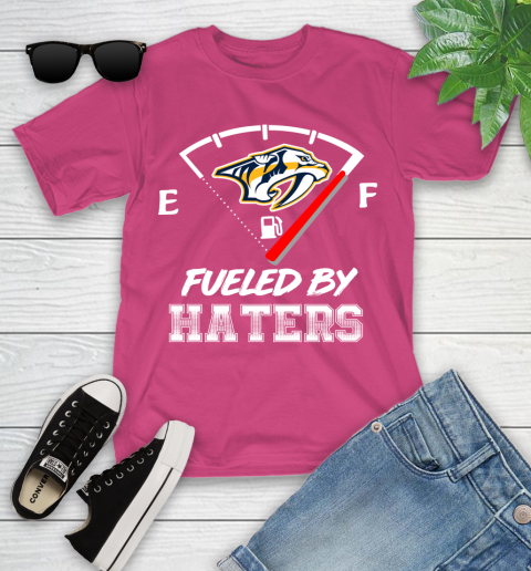 Nashville Predators NHL Hockey Fueled By Haters Sports Youth T-Shirt 11