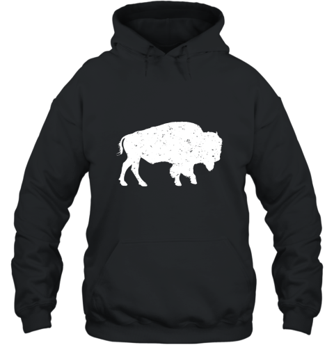 Sacred White Buffalo T shirt  Bison T shirt Hooded