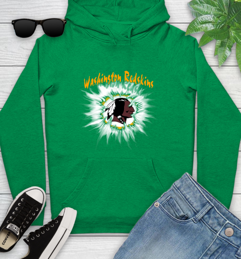 Washington Redskins NFL Football Adoring Fan Rip Sports Youth Hoodie 9