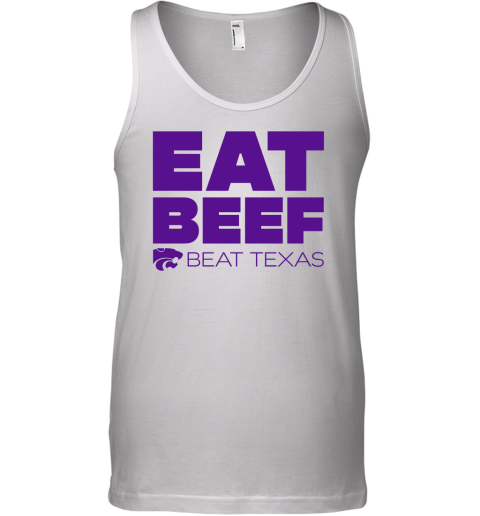 K-State Womens Basketball Eat Beef Beat Texas Tank Top