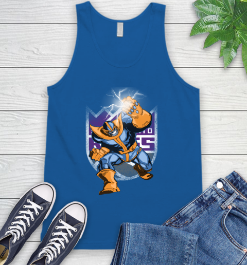 Sacramento Kings NBA Basketball Thanos Avengers Infinity War Marvel Tank Top 4