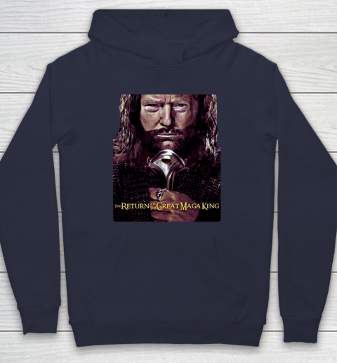 Great Maga King  THE RETURN OF THE GREAT MAGA KING Hoodie - Image 3