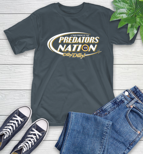 NHL A True Friend Of The Nashville Predators Dilly Dilly Hockey Sports T-Shirt 10