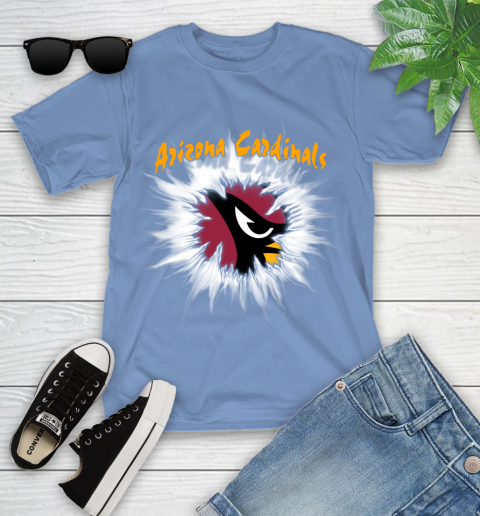 Arizona Cardinals NFL Football Adoring Fan Rip Sports Youth T-Shirt 15