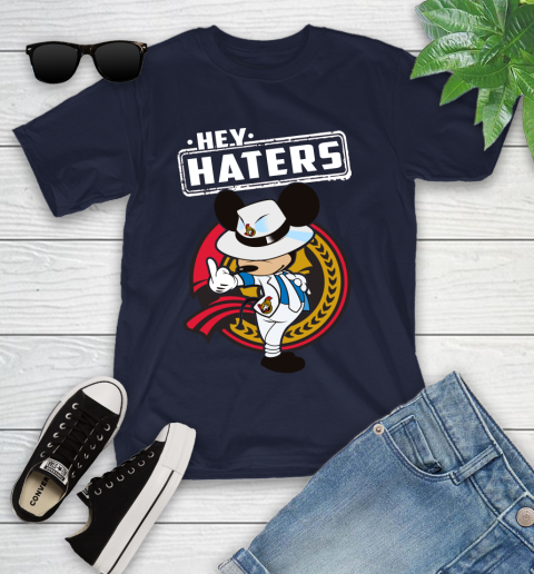 NHL Hey Haters Mickey Hockey Sports Ottawa Senators Youth T-Shirt 2