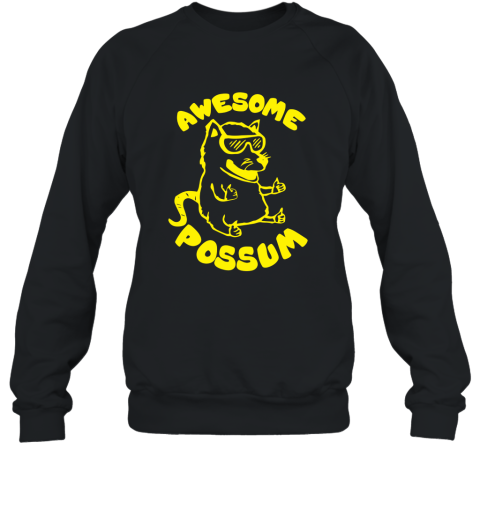Awesome Possum Graphic T Shirt  Funny Awesome Possum Shirt Sweatshirt
